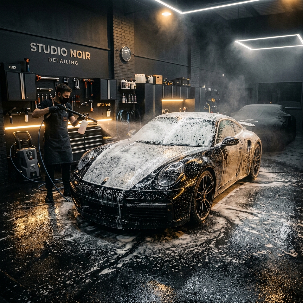 Luxury car in Detailonix Studio
